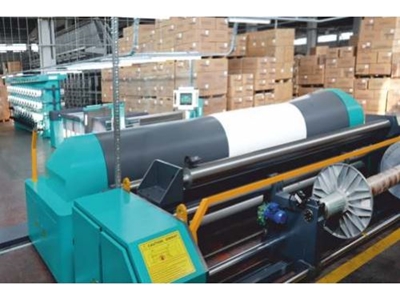 Ourdissoir conique de 3600 mm avec séparation interne pour le tissage - 1
