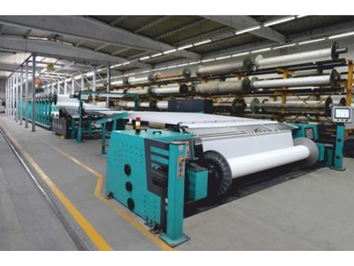 Ourdissoir combiné de 2200 mm pour tissage - 2