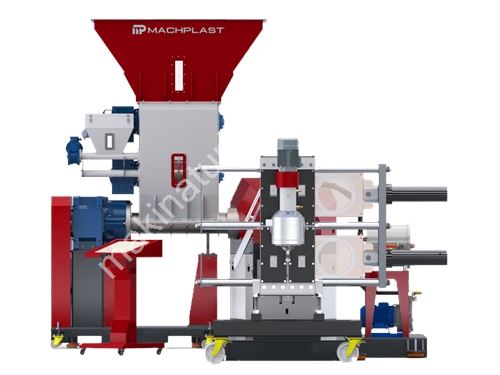 Yan Besleme Plastik Geri Dönüşüm Makinası