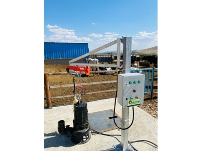 5.5 kW Bıçaklar GG25 Pik Döküm Gövde Gübre Pompası - 4
