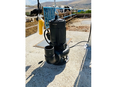5.5 kW Bıçaklar GG25 Pik Döküm Gövde Gübre Pompası - 6