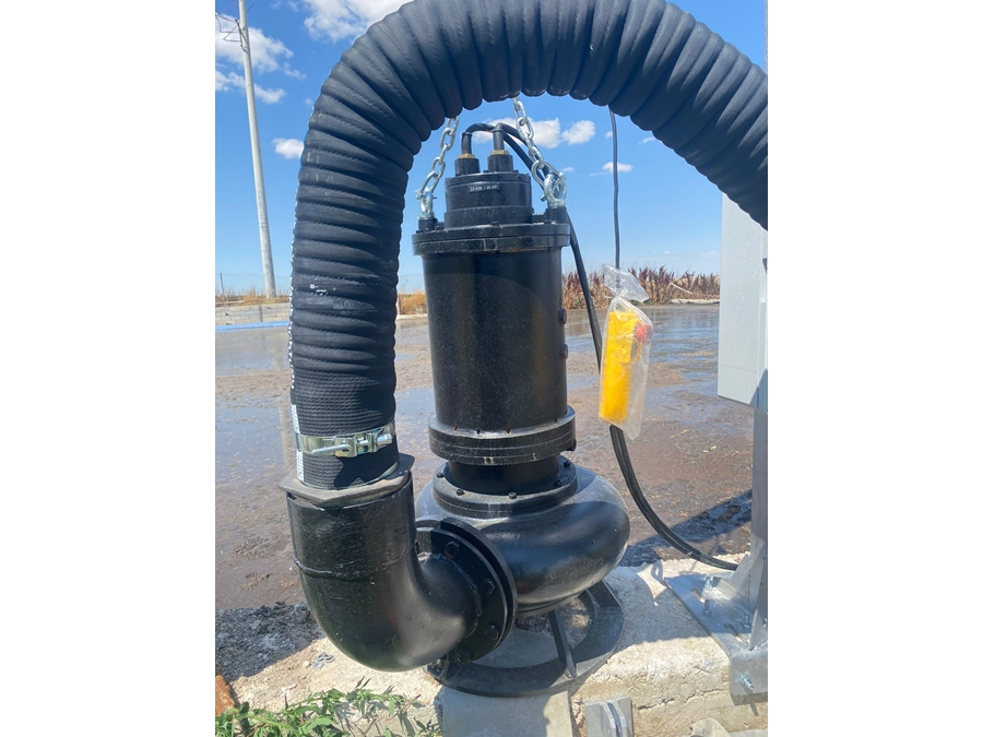 5.5 kW Bıçaklar GG25 Pik Döküm Gövde Gübre Pompası