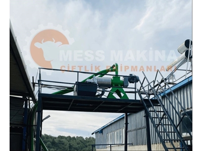 55 kW (32 d/dk) Güçlendirilmiş Redüktörlü Gübre Separatörü - 1