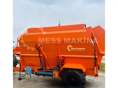 12 m3 Electric Shaft Feed Mixing Machine