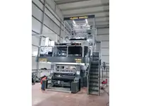 1800 mm Yatay Döner Kule A-B-C Poşet Filmi Üretim Makinası İlanı