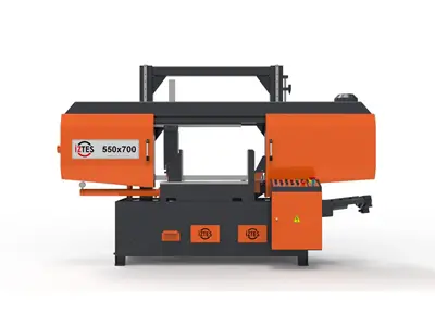 550X700mm Column Semi-Automatic Band Saw Machine (Including Motorized Table)