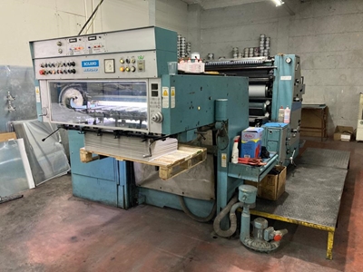 Roland Rekord 2 Renk Ofset Baskı Makinesi - 1