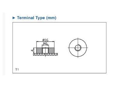 Batterie sèche 12 volts / 55 ampères - 5