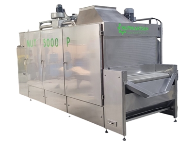 150-750 Kg/h Fındık, Fıstık, Antep Fıstığı, Çekirdek, Badem, Kaju Kuruyemiş Kavurma Makinası - 1