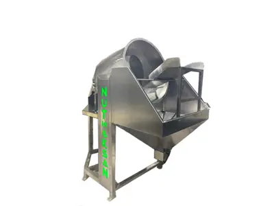 25-60 Kg / Hour Manual Nut Coating and Salting Machine