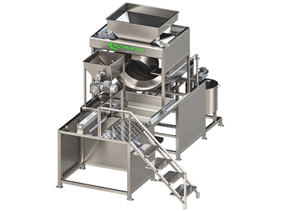 Machine de trempage et d'assaisonnement automatique complet pour noix de 25-60 kg / h - 3