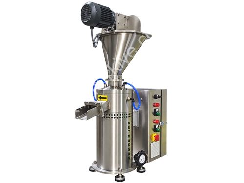 Machine à purée de fruits à coque verticale de 75 kg / h