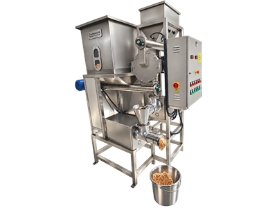 400 kg/Std. Zerkleinerungsmaschine für zuckerfreie Nüsse