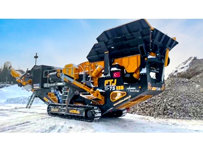 150-300 Ton / Saat Mobil Çeneli Kırıcı Konkasör - 1