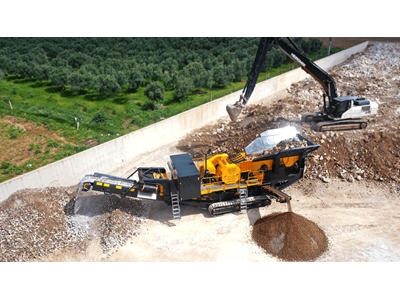 150-300 Ton / Saat Mobil Çeneli Kırıcı Konkasör - 9