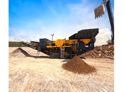 150-300 Ton / Saat Mobil Çeneli Kırıcı Konkasör - 11