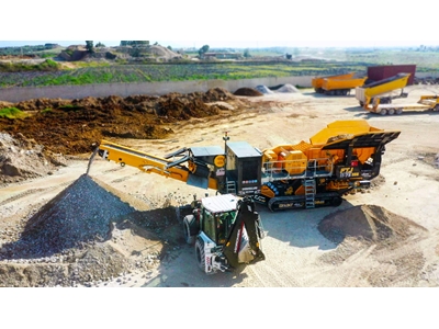 150-300 Ton / Saat Mobil Çeneli Kırıcı Konkasör - 13