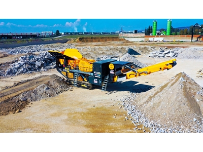 150-300 Ton / Saat Mobil Çeneli Kırıcı Konkasör - 14