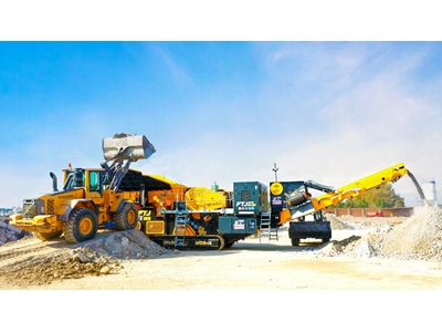 150-300 Ton / Saat Mobil Çeneli Kırıcı Konkasör - 19