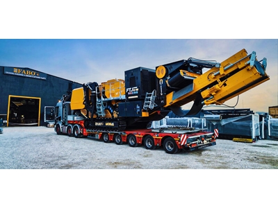 150-300 Ton / Saat Mobil Çeneli Kırıcı Konkasör - 4