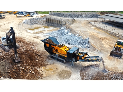 150-300 Ton / Saat Mobil Çeneli Kırıcı Konkasör - 5