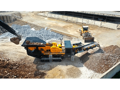 150-300 Ton / Saat Mobil Çeneli Kırıcı Konkasör - 6
