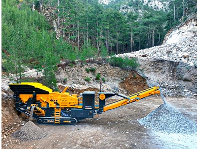 Concasseur à mâchoires mobile 150-300 Tonnes / Heure - 2