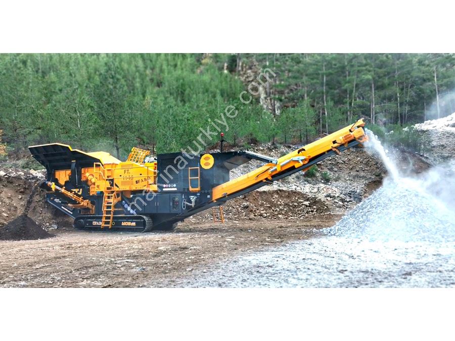 Concasseur à mâchoires mobile 150-300 Tonnes / Heure