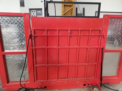 1500 Kg Yük Ve Personel Açık Kabin Dış Cephe Asansörü - 7