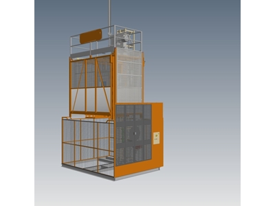 2000 Kg Cargo and Personnel Exterior Elevator - 3