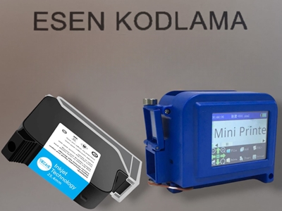 Mini Printer Yazıcılı İnkjet Kodlama Makinası - 0