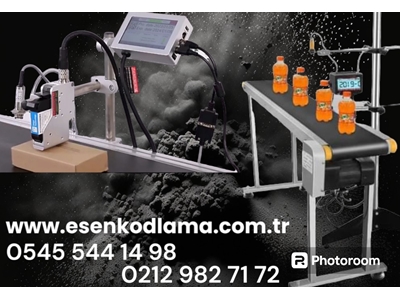 Konveyör Bantlı Yazıcılı İnkjet Kodlama Makinası - 1