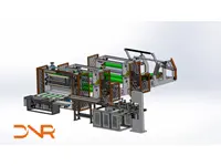 Yarı Otomatik (Bandsaw) 6 Kanal V Peçete Katlama Makinası İlanı