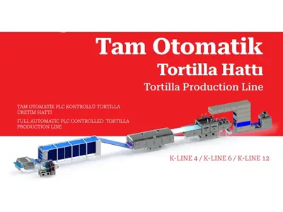 4000 Adet/Saat (95 kW) Tam Otomatik Tortilla Hattı İlanı