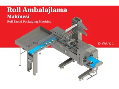 180 Paket/Dakika Roll Ekmek Paketleme Makinası