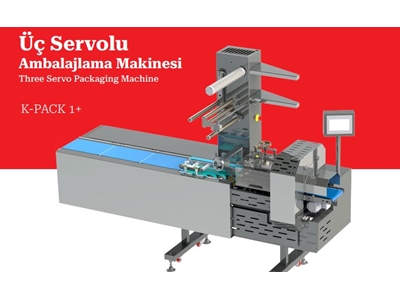 180 Packages/Minute Three Servo Bread Packaging Machine - 0