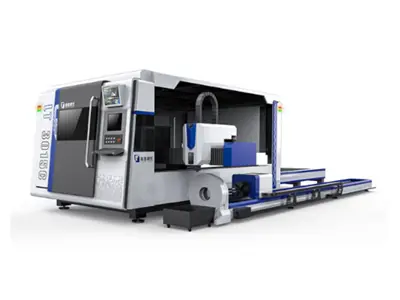 Plate And Pipe Integrated Laser Cutting Machine With Cover