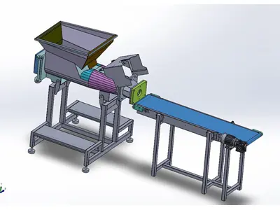 Machine de formage et de pesage de beurre de croissant