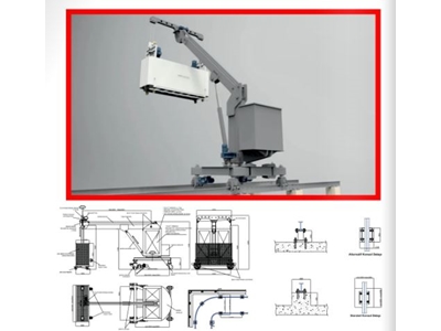 240 Kg Sabit ve Raylı Dış Cephe Temizleme Sistemi - 1