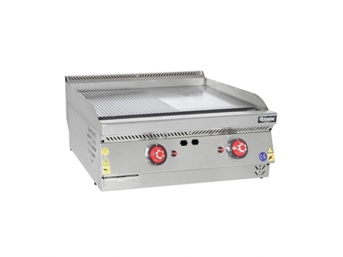 80x70x30 cm Halbrippenplatte Arbeitsplattengrill