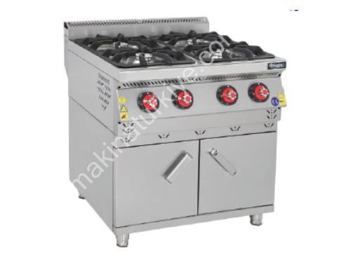 Cuisinière à gaz avec 4 armoires