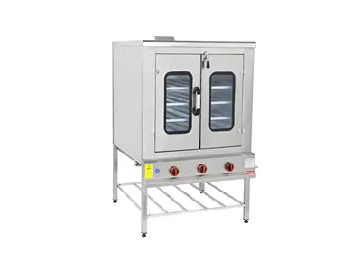 Çift Kapılı Gazlı ve LPG'li Pasta Börek Fırını