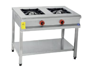 2-Burner Gas Stove with Base Shelf - 0