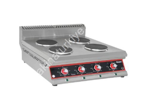 4-Piece Snack Series Plate Electric Set Stove