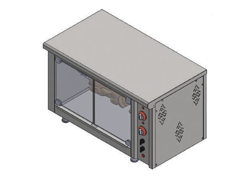 124x50x72 cm 3/15 Electric Chicken Roasting Machine