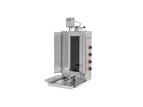 53x73x103 cm 5-Piece Glass Bottom Motorized Electric Doner Machine