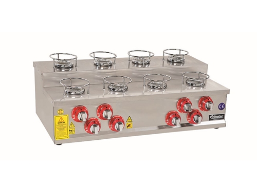 90x50x30 cm 4+4 Set Top Gas Kunafa Cooking Stove