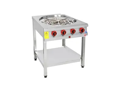 70x70x30 cm Single Over Motorized Pastry Stove