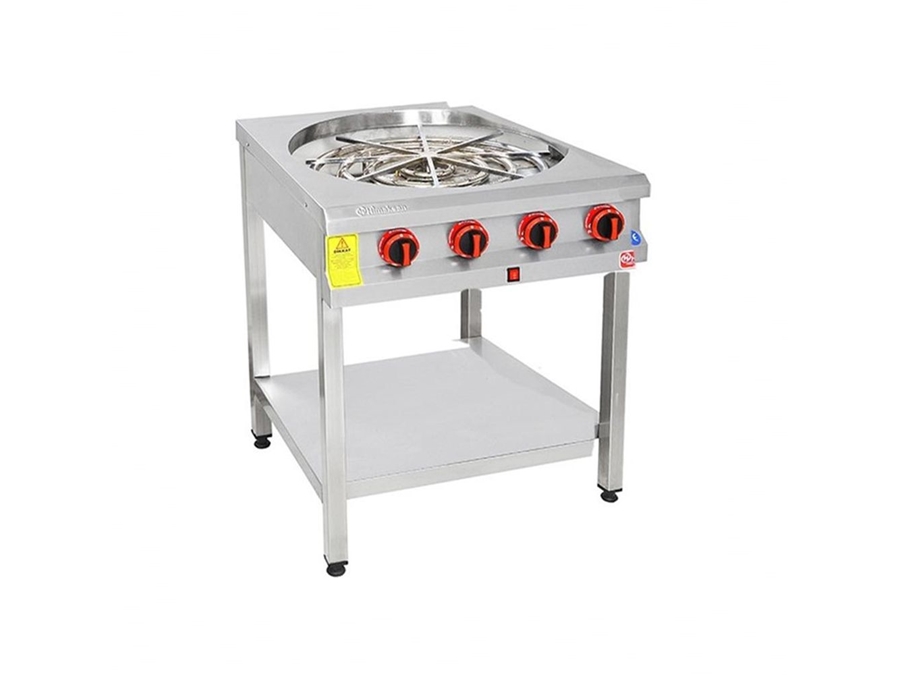 70x70x30 cm Single Set Top Motorized Pastry Stove