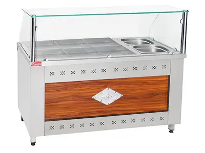 6 Tepsi +2 Çorbalıklı Sulu Sistemli Benmari